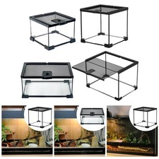 Terrarium en verre transparent