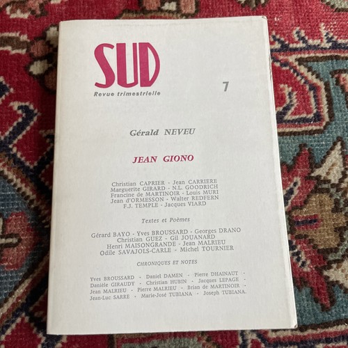Sud revue littéraire et - n,