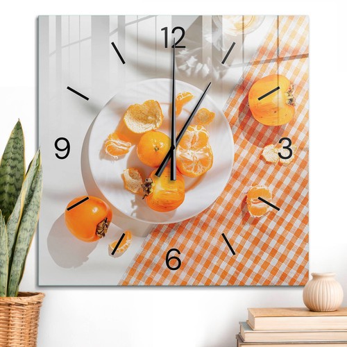 Horloge murale verre - en,
