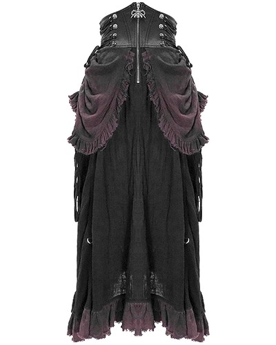 Jupe maxi steampunk longue - jupe,