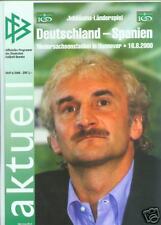 16/08/2000 DFB - Actualité 6/2000 Allemagne - Espagne