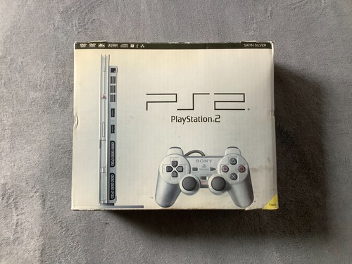 Console ps2 slim silver - console,