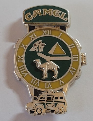 Pins montre camel trophy verte - pins,