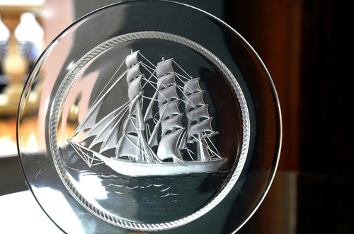Lalique france assiette - lalique, —