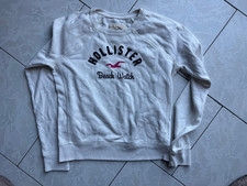 Sweat pull femme Hollister taille S taille 36 blanc cassé