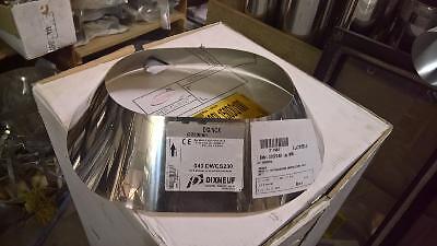 Colerette tubage inox - inox, ovale