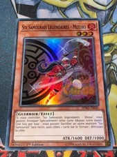 CARTE Yu Gi Oh SIX SAMOURAIS