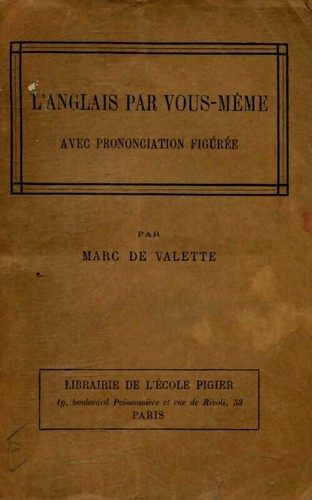 Anglais par vous - l'anglais,