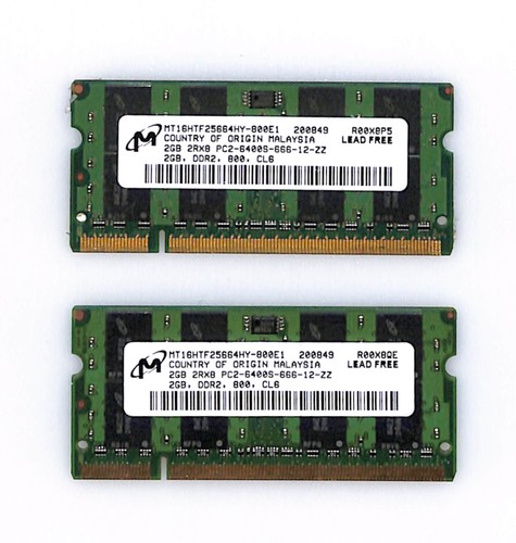 Lot micron go ddr2 - lot,