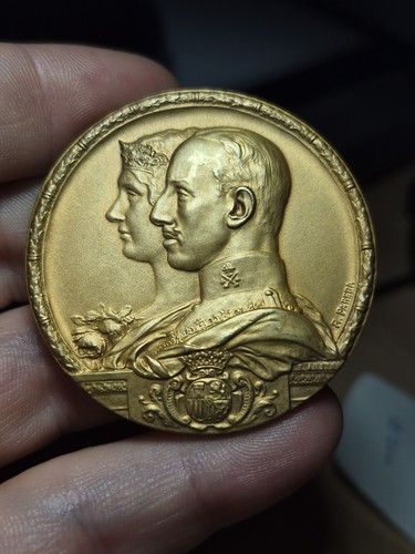 165 medaille espagne - #165-8,