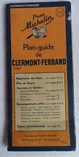 MICHELIN : Plan - Guide de Clermont-Ferrand en 1947