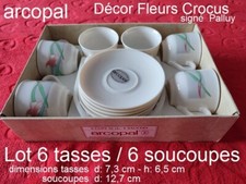 ARCOPAL FRANCE Vintage  Lot  6