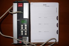 VARIATEUR TRIPHASE 380V 1,9KW 2,4A FREQUENCE VITESSE DANFOSS VLT TYPE2020 195H33