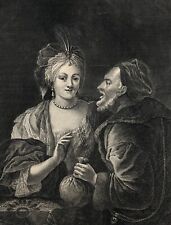 La Tentative Inutile, Gravure Par Le Charpentier d'Après Teniers, XVIIIe