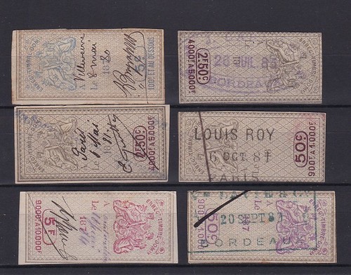 Timbres france fiscaux - timbres,