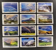 Série « Entre Ciel Et Terre » - 12 timbres France 2023 - DL45