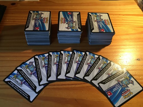 Lot cartes codes online - 10,