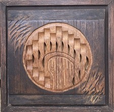 Claude DUBRANA (1942-2024), Kho. Tableau Sculpture. Signé. Pièce Unique