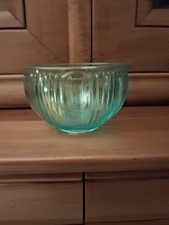 ANCIENNE PETITE COUPELLE BLEU EN VERRE