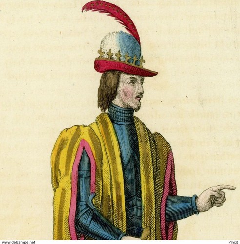 Roi jean costume militaire - roi,