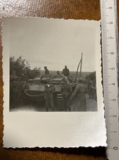 Allemagne photo Privée Gebirgsjager Chasseurs De Montagne 6x9 Panzer