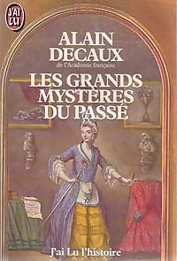 Les grands mystères passé - les,