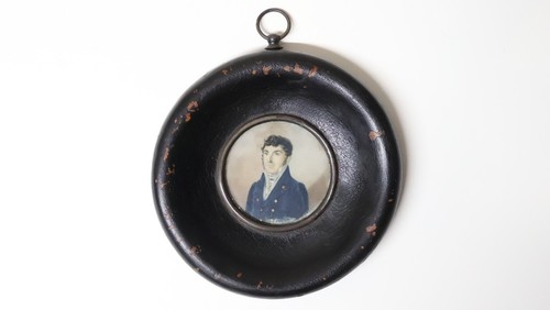 Ancienne peinture miniature - ancienne,