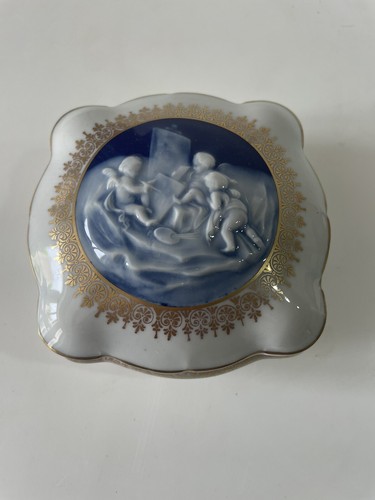 Boîte bonbonnière porcelaine - boîte,