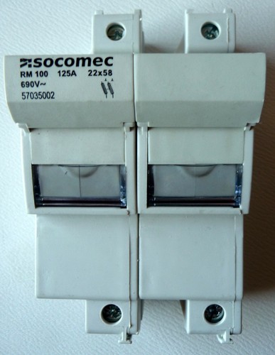 Sectionneur fusible 100 - fusible, rm