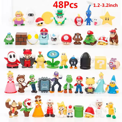 Figurines super mario bros - super,