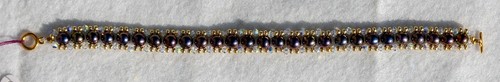 Pearl swarovski bracelet - &,