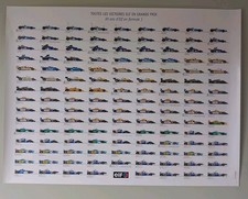 Affiche originale 30ans  Formule 1 ELF  #Collection Automobile Poster 60x80 Cm