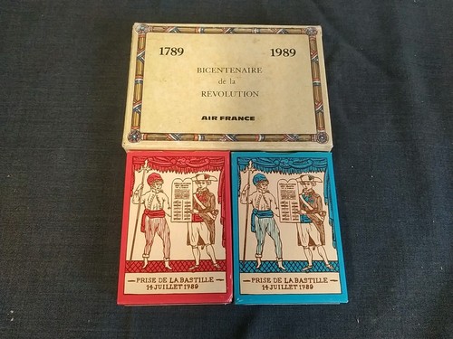 Jeu cartes air france - jeu, de