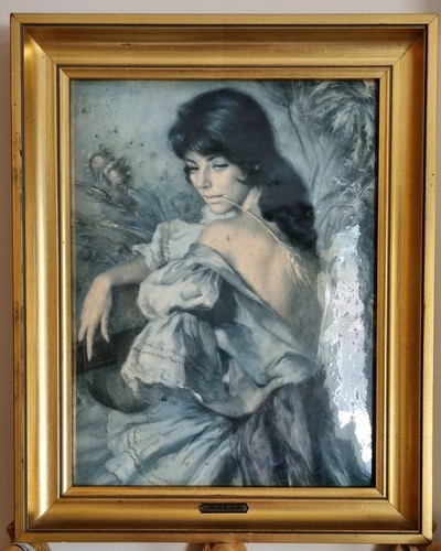 Ribera gitane sur plaque - "la,