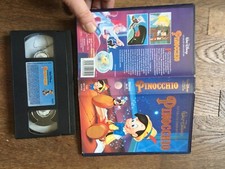 CASSETTE VIDEO VHS DESSIN ANIME disney  pinocchio