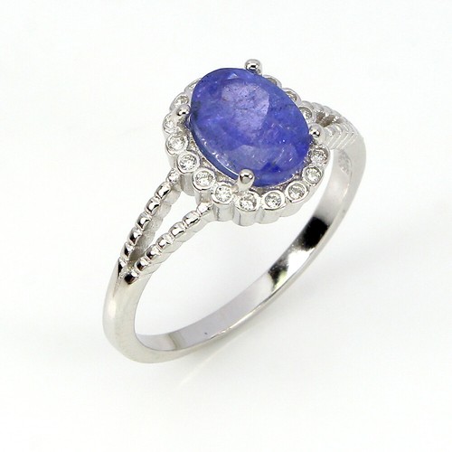 925 bague argent ovale - 925,