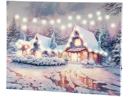 Tableau lumineux village sous - tableau, "village