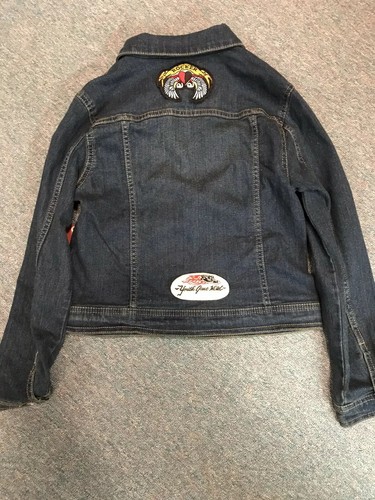Demin jean jacket patches - jean,