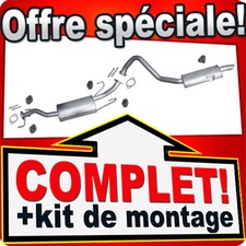 Ligne pot d'échappement pour