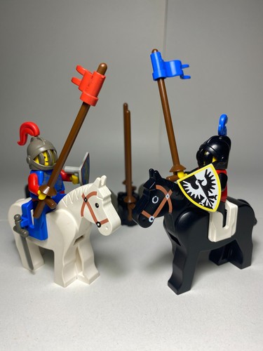 Lego 6021 jousting knights - jousting,