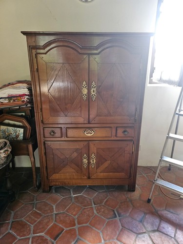 Buffet bois marron - buffet, 4