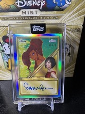 Topps Disney Mint 2025 | Megara Susan Egan Auto /75 #CA-SE