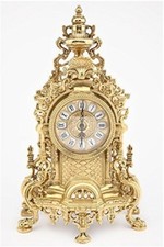 Baroque Pendule en Laiton de