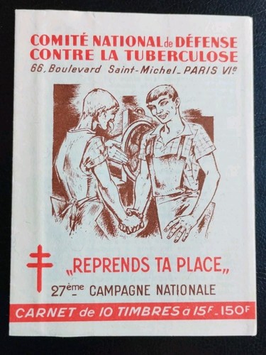 Carnet timbres vignettes - carnet,