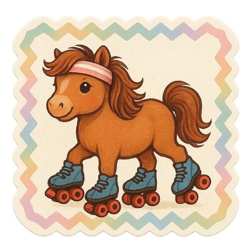 Poney shetland sur - poney, à