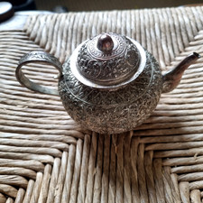 mini théière XIXe argent