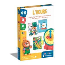 | L’Heure pour Enfants 4–6 Ans | Jeu Éducatif Lecture de lHeure | Horloge ave...