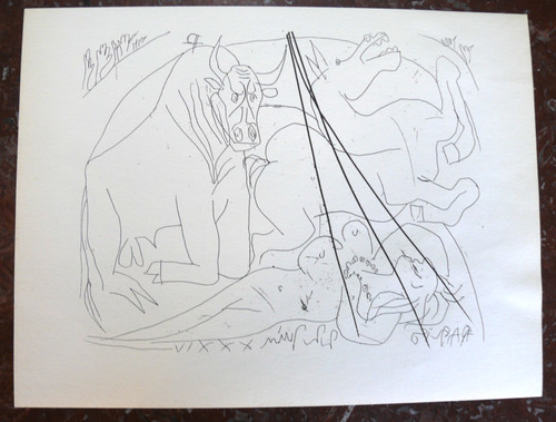 Pablo picasso gravure - -, suite