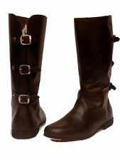 Bottes médiévales en cuir