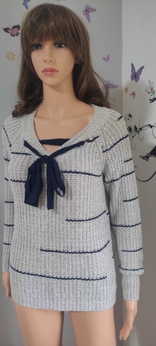 Pull effet marinière captain - effet, -captain